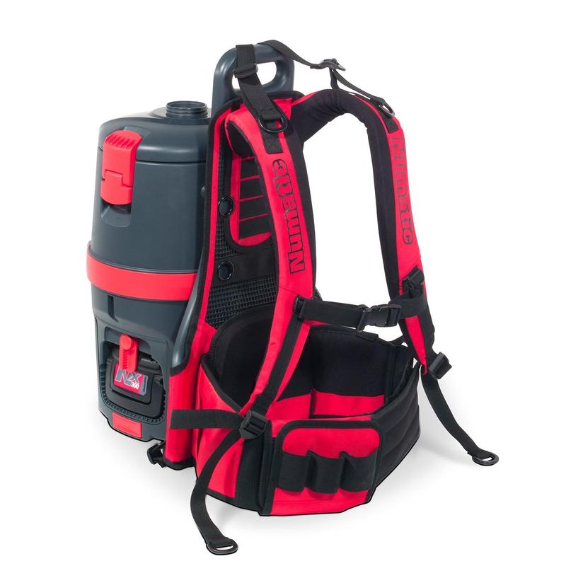 Aspirator rucsac cu baterie Numatic RSB150NX/1, grafit, set accesorii AA30E | Pachet (1 bucata)