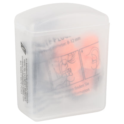 PRISE NITRAS MUTE, dopuri de protecție auditivă, portocaliu / negru, plastic EN 352-2 | Pachet (48 bucăți)