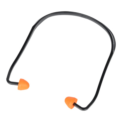 NITRAS MUTE PLUGS, bară de protecție pentru urechi, negru / portocaliu, plastic EN 352-2 | Pachet (1 bucata)