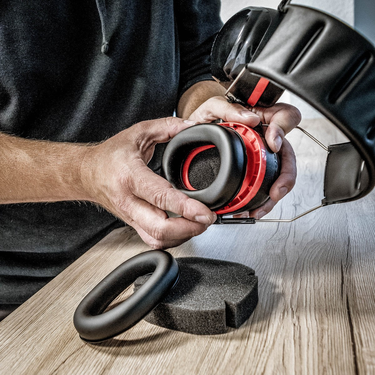 Set de igienă NITRAS pentru căști de urechi, 1 pereche per pungă | Pachet (1 pereche)