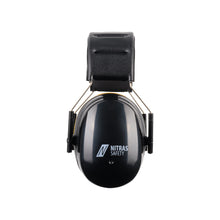 NITRAS MUTE DEFENDER PRO, Kapselgehörschutz, schwarz / gelb, EN 352-1 Kunststoff | Packung (1 Stück)