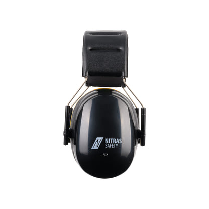 NITRAS MUTE DEFENDER PRO, căști pentru urechi, negru/galben, plastic EN 352-1 | Pachet (1 bucata)