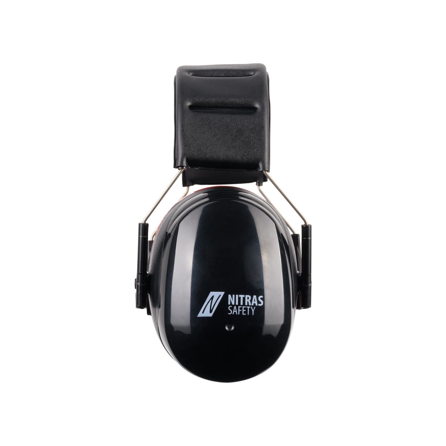 NITRAS MUTE DEFENDER PRO, căști pentru urechi, negru / roșu, plastic EN 352-1 | Pachet (1 bucata)