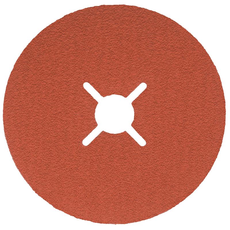 Disc cu fibre 3M™ Cubitron™ II 987C, 115 mm x 22 mm, 80+, cu fante | Pachet (25 bucăți)