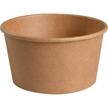 Bolul Abena Re-Seller GmbH, 400 ml, ø 11,5 cm din Kraft/PE în maro este prezentat ca un pachet de 50 de bucăți; bolul ecologic are o suprafață netedă și o margine ușor extinsă.