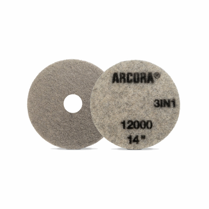 ARCORA SUNSHINE ProPAD 3IN1 disc de curățare și lustruire, gri