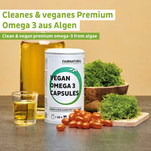 Capsule vegane de Omega 3 din alge