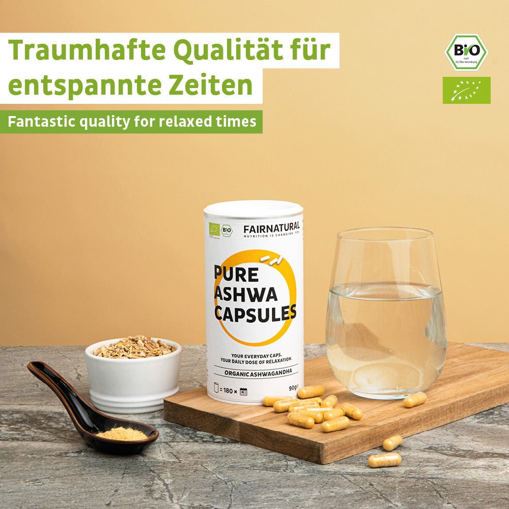 Capsule organice de Ashwagandha
