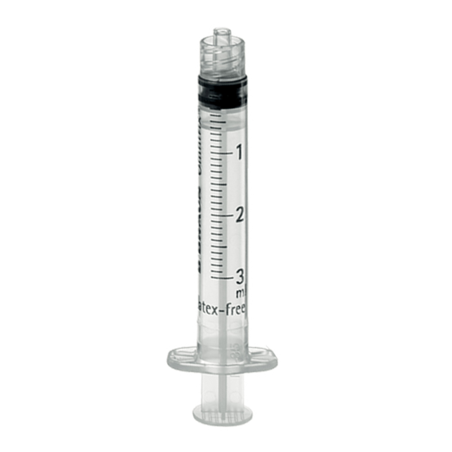 Seringa de unică folosință Omnifix® Luer Lock Solo de la B. Braun Deutschland GmbH & Co. KG este o seringă transparentă din plastic cu o capacitate de 3 ml, cu marcaje laterale pentru măsurare și un adaptor Luer-Lock pentru fixarea sigură a acului. Este ideală pentru injecții intravasculare și are la un capăt un piston care este proiectat simplu, dar funcțional.