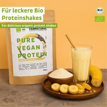 Pudră proteică vegană organică banană fără soia