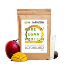 Pudră proteică vegană organică de mango fără soia