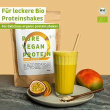 Pudră proteică vegană organică de mango fără soia