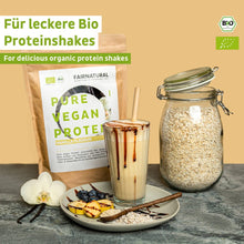 Pudră proteică vegană organică neutră fără soia