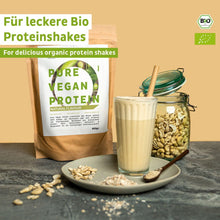 Pudră proteică vegană organică vanilie fără soia