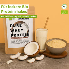 Proteine din zer organic pudră nucă de cocos