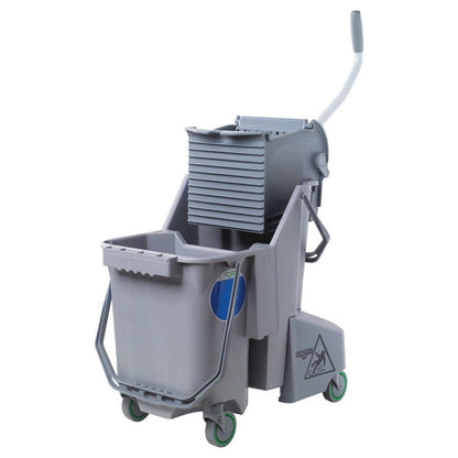 Unger SmartColor Combo Doppelfahreimer, grau 30 l