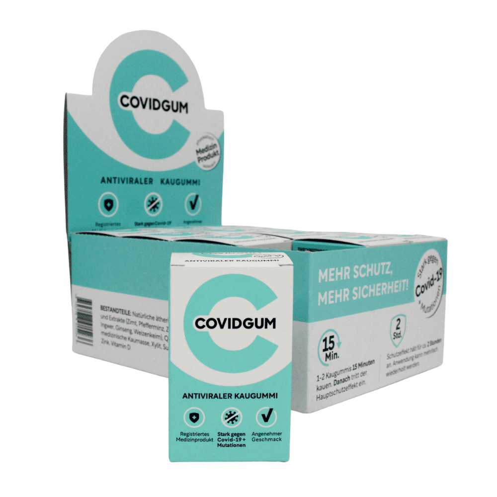 Covidgum antiviraler Kaugummi