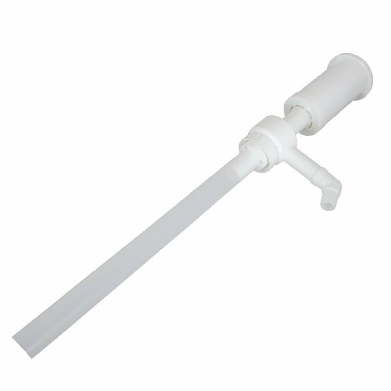 Pompa manuală pentru canistre de 5L de la Diversey Deutschland GmbH & Co. OHG distribuie 100ml pe apăsare, este dotată cu un tub lung și un orificiu de evacuare înclinat - ideală pentru transferul în recipiente mai mici. Pachetul conține 1 bucată.