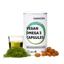 Capsule vegane de Omega 3 din alge