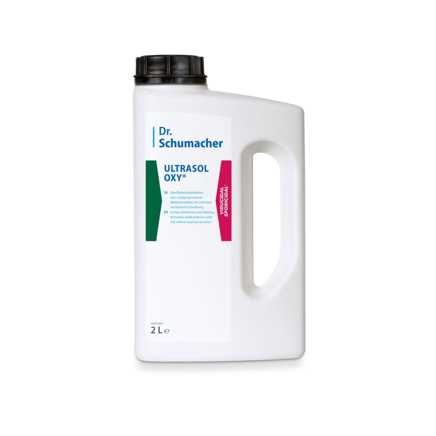 Dr. Schumacher Ultrasol Oxy dezinfectant lichid cu etichetă duală | Sticla (2L)
