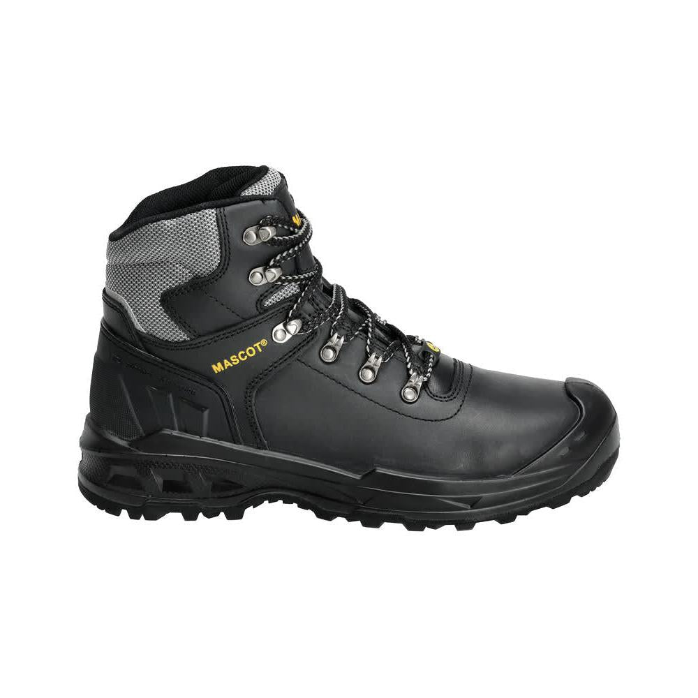 Cizme de siguranță MASCOT® Elbrus S3 încălțăminte de siguranță, negru/galben