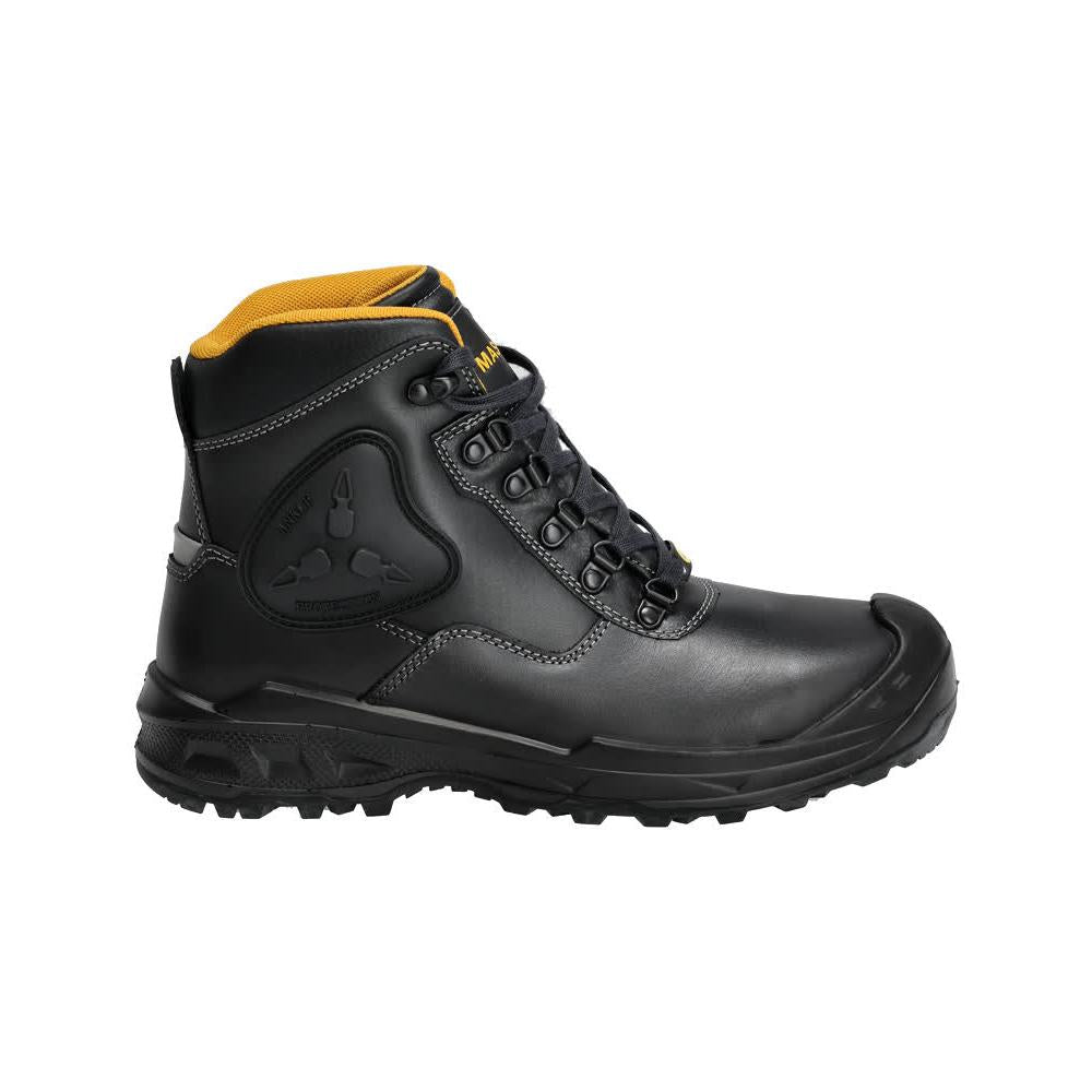 Cizme de siguranță MASCOT® Batura Plus pantofi de siguranță S3, negru/galben