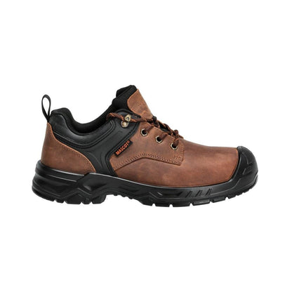 Pantofi de siguranță S3S, pantofi de siguranță cu șireturi S3S, maro nuc/negru
