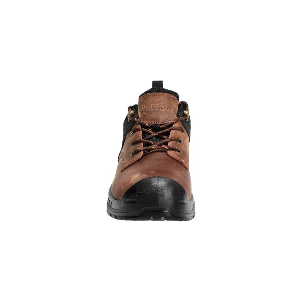 Pantofi de siguranță S3S, pantofi de siguranță cu șireturi S3S, maro nuc/negru