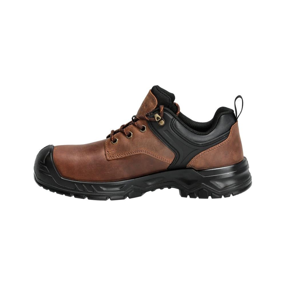 Pantofi de siguranță S3S, pantofi de siguranță cu șireturi S3S, maro nuc/negru