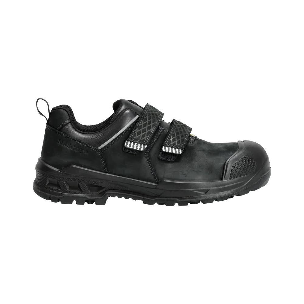 Pantofi de siguranță S3S, pantofi de siguranță cu velcro S3S, negri
