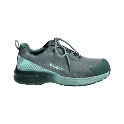 Pantofi de siguranță S1PS, pantofi de siguranță cu șireturi S1PS, verde pădure