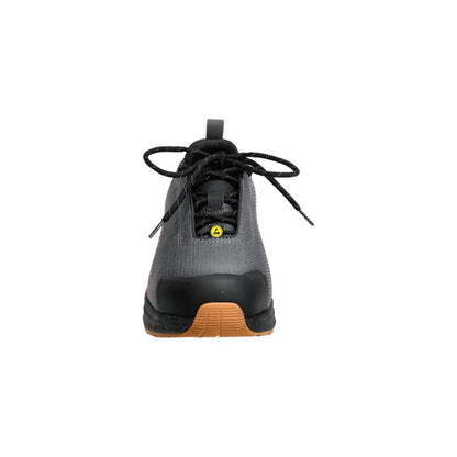 Pantofi de siguranță S1PS, pantofi de siguranță cu șireturi S1PS, gri antracit/maro nuc