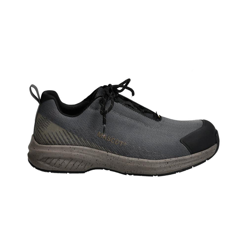 Pantofi de siguranță S1PS, pantofi de siguranță cu șireturi S1PS, gri antracit/bej nisip închis