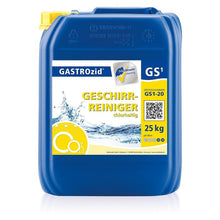 Meditrade GASTROzid© GS1 detergent de vase 25kg | Canister (25 kg)