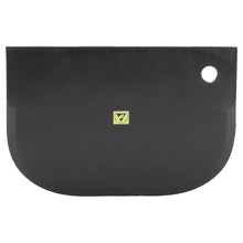 Der ESD SCHABER KLEIN von Haug Bürsten KG ist ein flexibler, schwarzer PP-Schaber (150x97mm) mit abgerundeter Kante und Warnsymbol - ideal für die Reinigung elektronischer Bauteile.