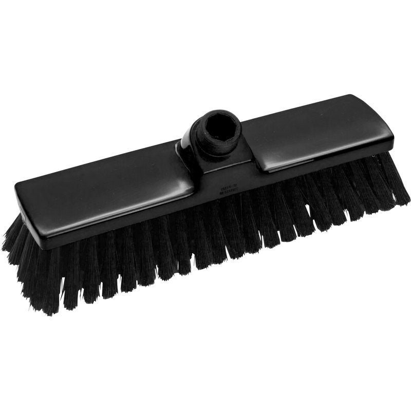 O MĂTURĂ, NECURĂȚATĂ Ø 0,25MM MOALE 300X70X50MM de la Haug Bürsten KG cu peri moi și prindere centrală pentru mâner, fotografiată pe fundal alb.