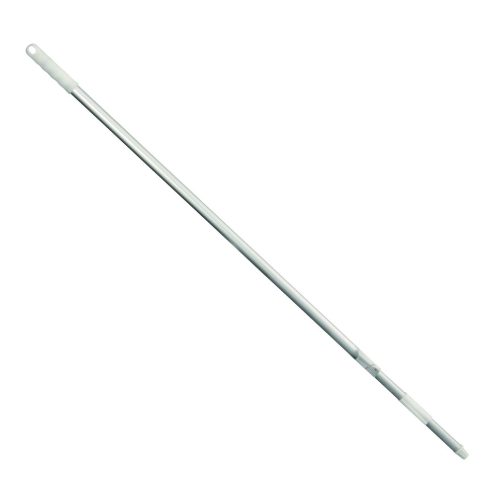 Tubul telescopic din aluminiu Haug de la Haug Bürsten KG este o tijă extensibilă din aluminiu cu o lungime de la 1040 mm până la 1750 mm și un diametru exterior de 25/22 mm. Este echipat cu un mâner și mecanismul de fixare al sistemului de conectare Haug pentru curățarea eficientă sau pentru a ajunge la suprafețe înalte.