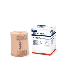 Elodur fine, Stütz- und Entlastungsbinde, Langzug 175 % Dehnung, 7 m gedehnt