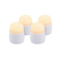 Papstar Pachet de reîncărcare Securit® cu 4 becuri LED Ø 4 cm x 5 cm „Amsterdam” timp de iluminare 12-40 ore
