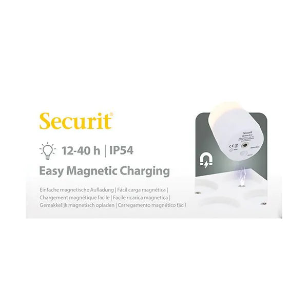 Papstar Pachet de reîncărcare Securit® cu 4 becuri LED Ø 4 cm x 5 cm „Amsterdam” timp de iluminare 12-40 ore