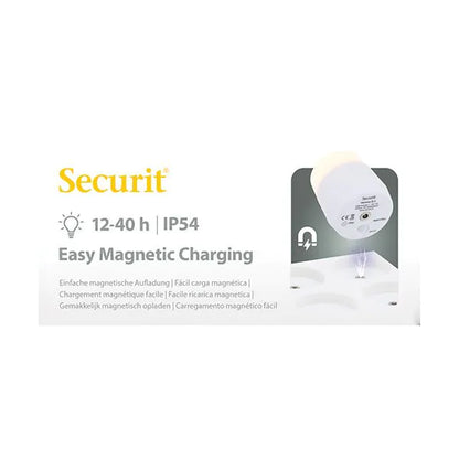Papstar Pachet de reîncărcare Securit® cu 4 becuri LED Ø 4 cm x 5 cm „Amsterdam” timp de iluminare 12-40 ore