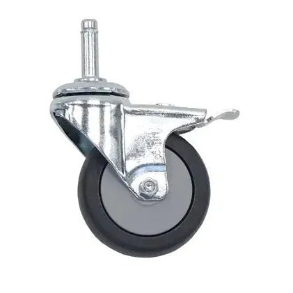 Rolele de ghidare ușoare Novocal cu orificiu de fixare Ø 75 mm, cu oprire, sunt ideale pentru NWK și ATE datorită carcasei metalice și roții din cauciuc gri. Frâna laterală asigură transportul în siguranță al sarcinilor grele. Ambalaj: 1 bucată.