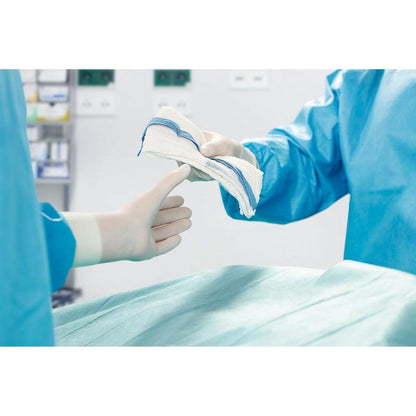 Leukoplast, sterile Abdominalgaze, RöKo-Chip – im Einsatz