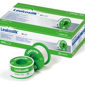 Leukosilk, Rollenpflaster, im Schutzring