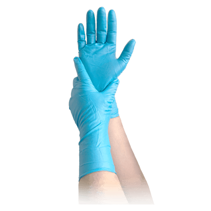 MaiMed-ChemGuard, mănușă de protecție completă din nitril nesterilă, fără pudră, 50 bucăți/cutie