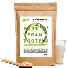 Pudră proteică vegană organică neutră fără soia