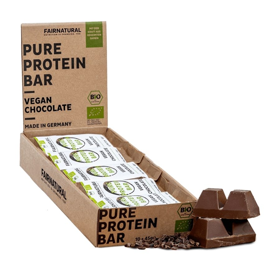 Baton proteic organic ciocolata vegana fara soia