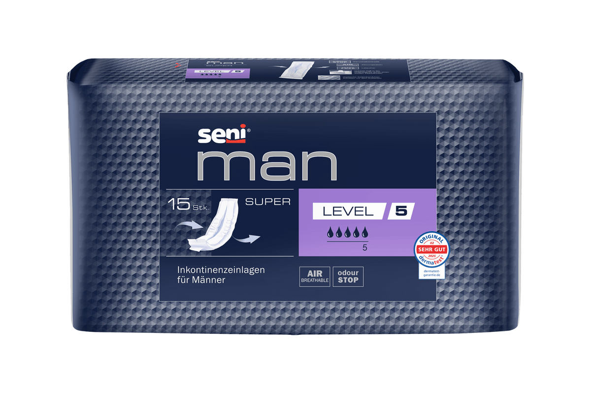 Seni Super Super Level 5 Insert de incontinență | Pachet (15 bucăți)