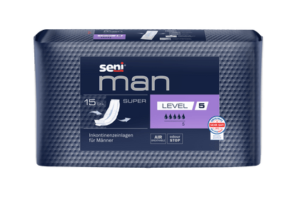 Seni Super Super Level 5 Insert de incontinență | Pachet (15 bucăți)