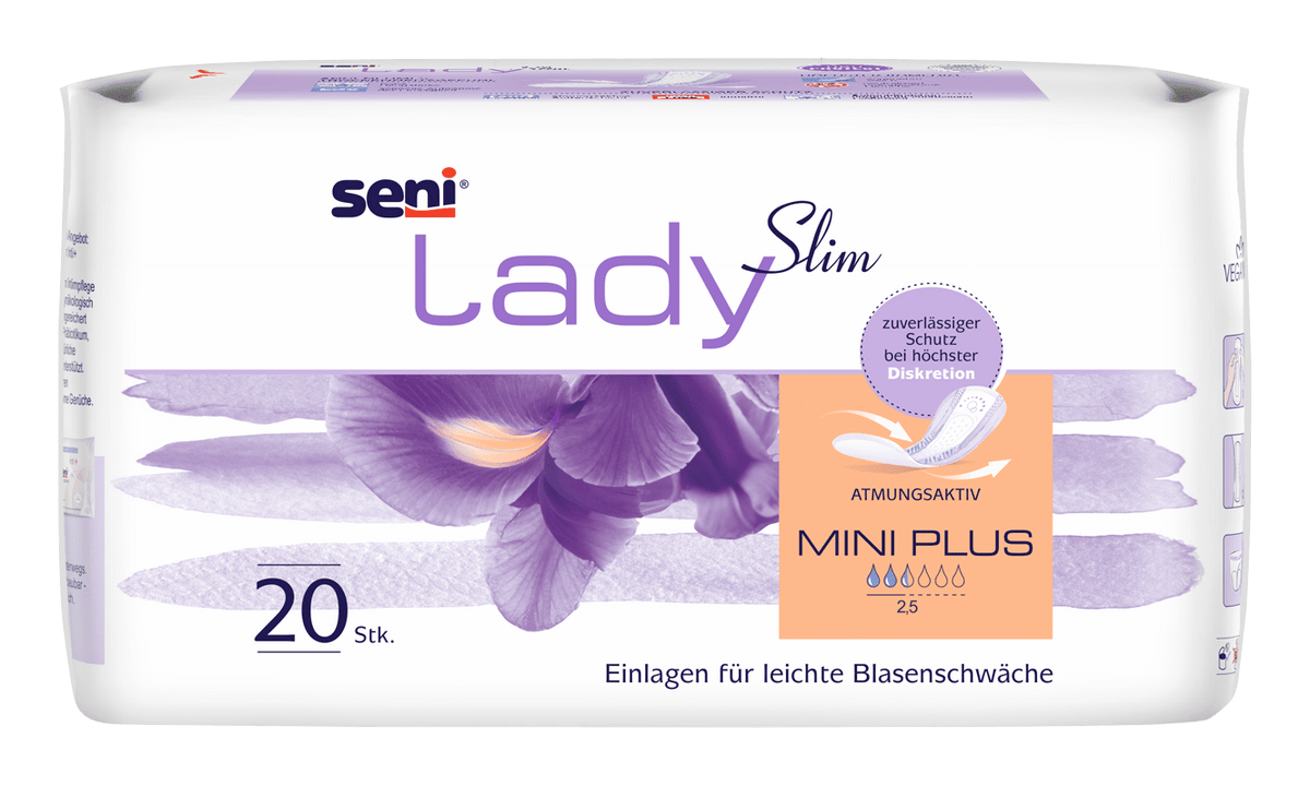 Seni Lady Slim Mini Plus Insert | Pachet (20 de bucăți)